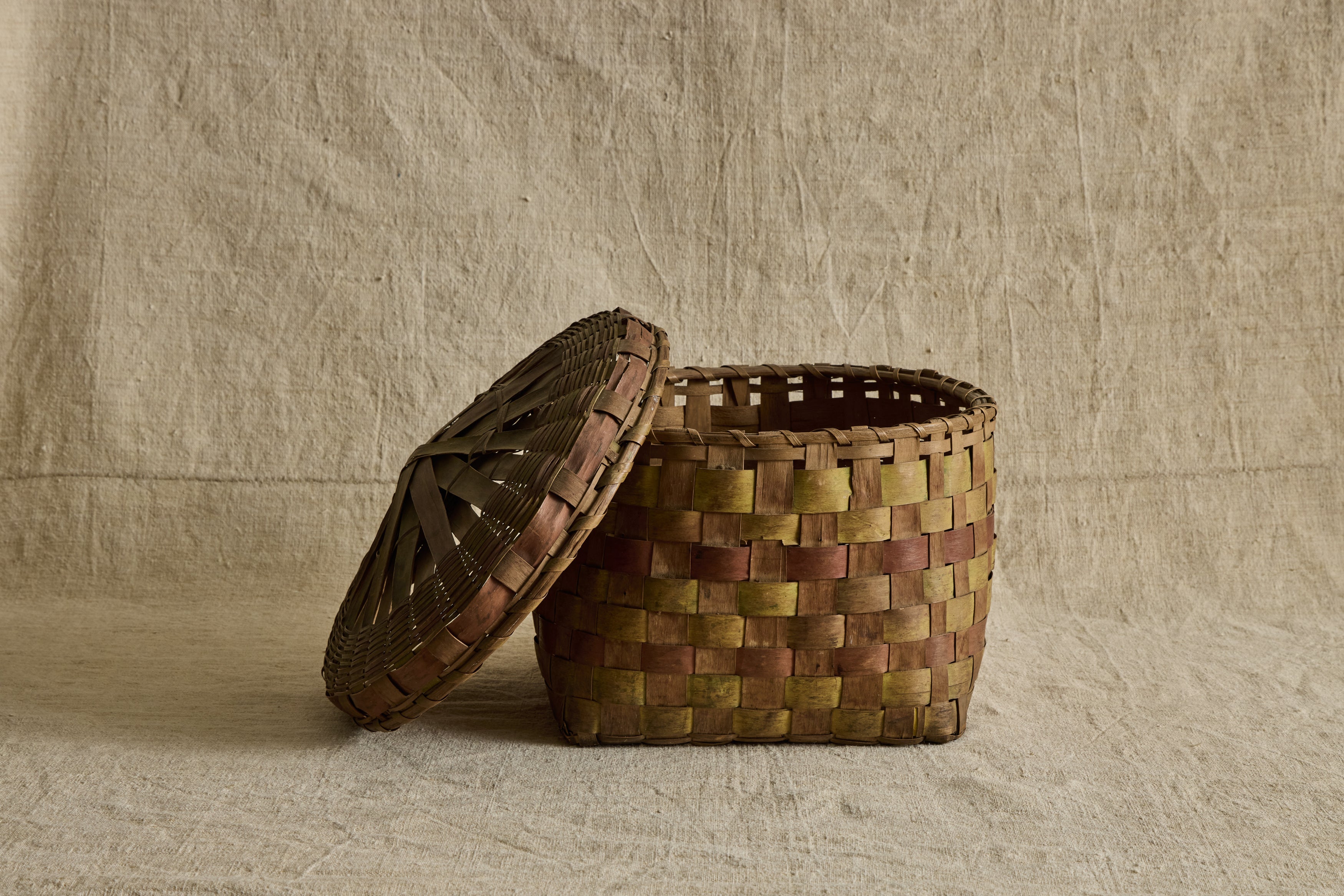 Iroquois Woven Basket No. 2