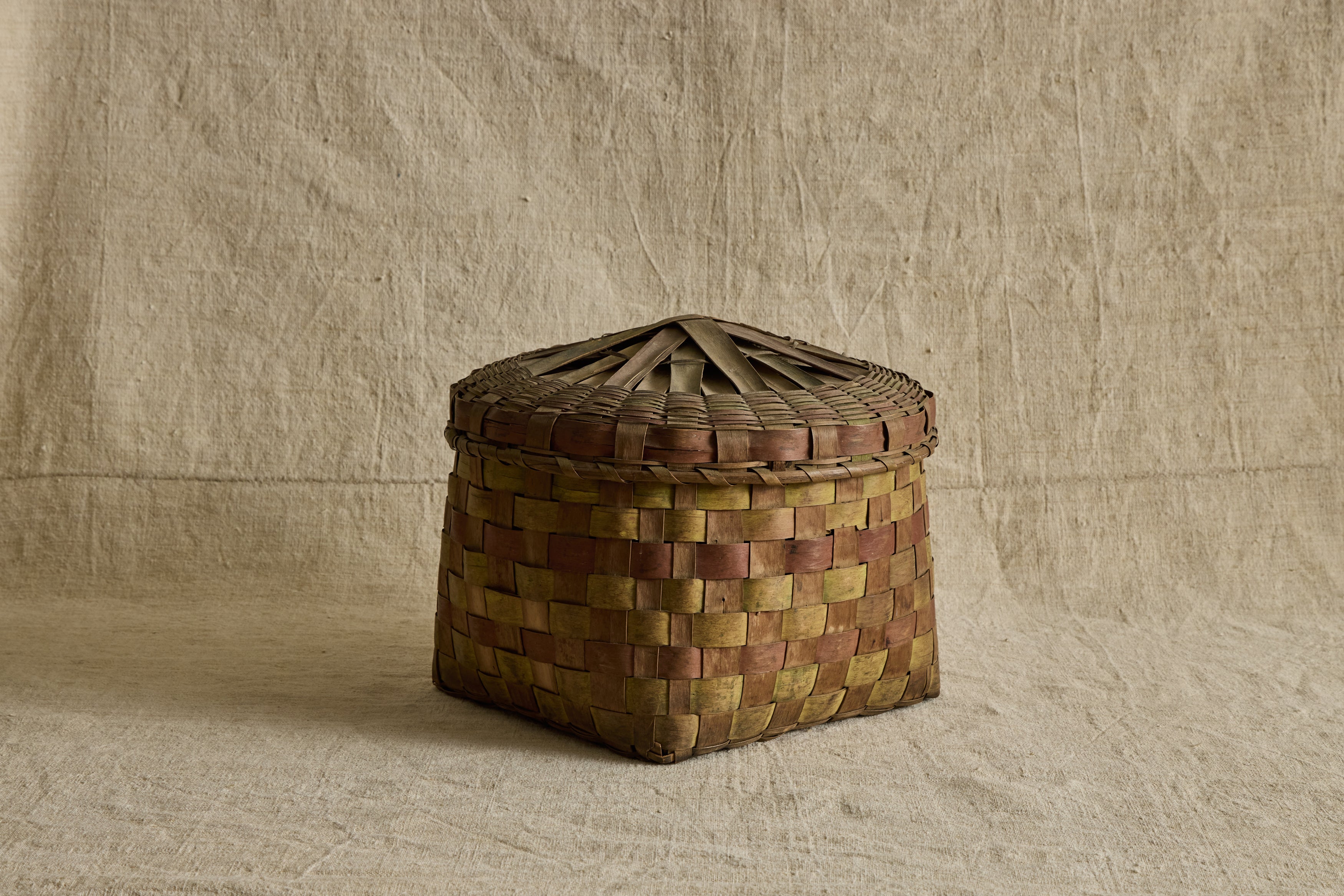 Iroquois Woven Basket No. 2