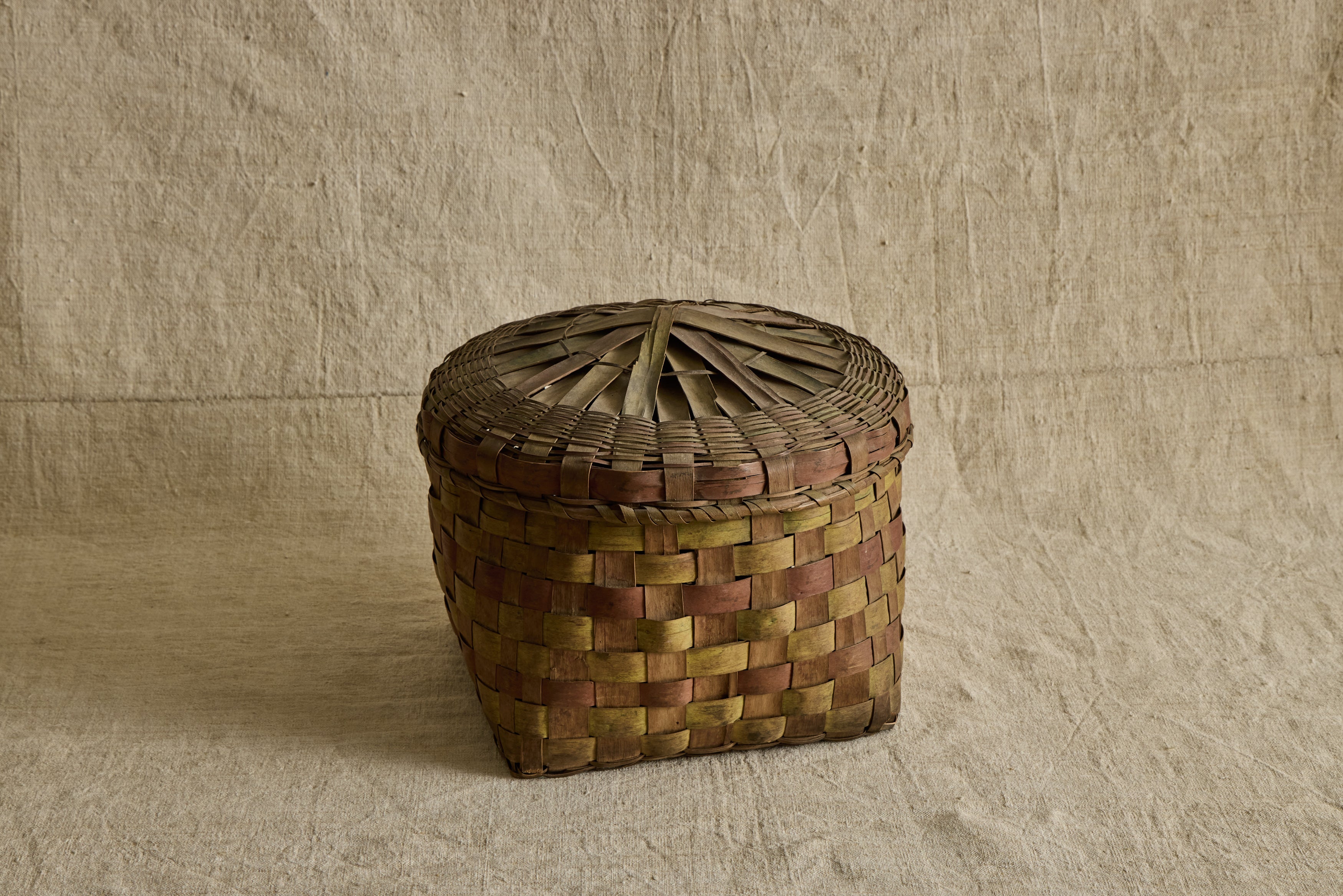 Iroquois Woven Basket No. 2