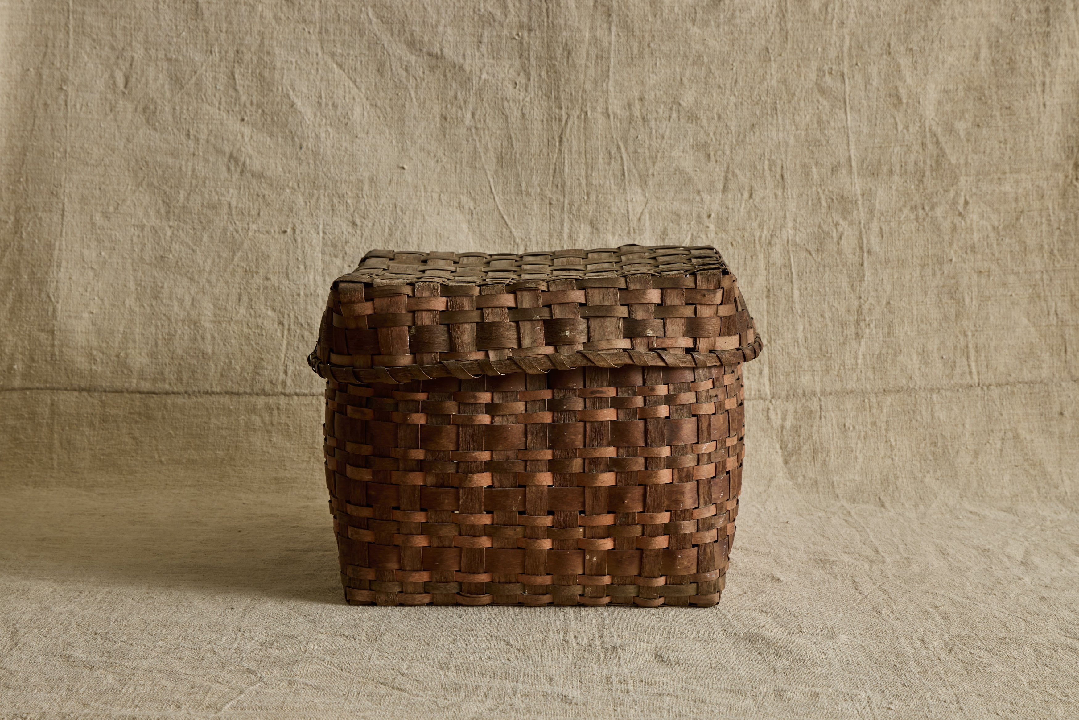 Iroquois Woven Basket No. 3