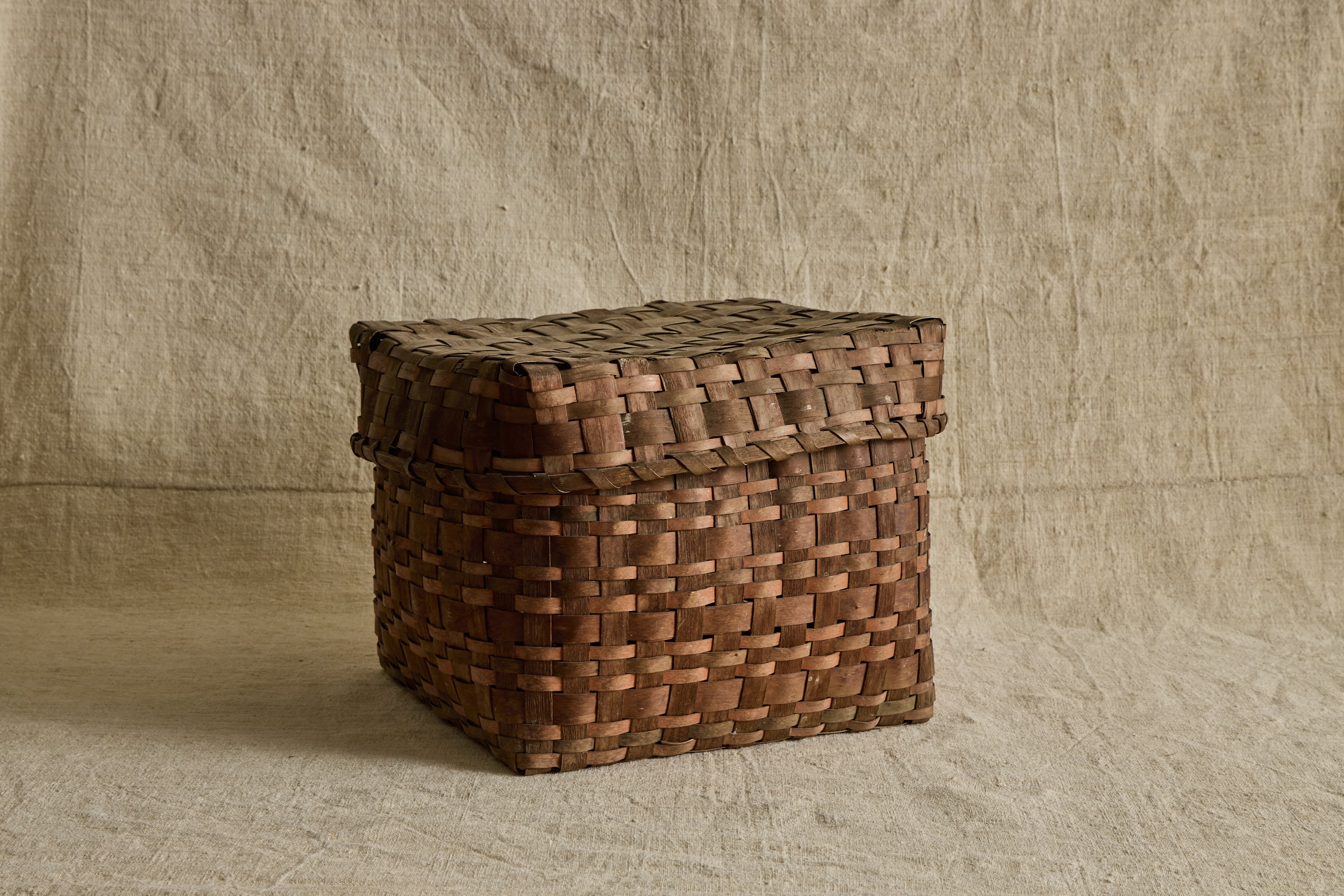 Iroquois Woven Basket No. 3