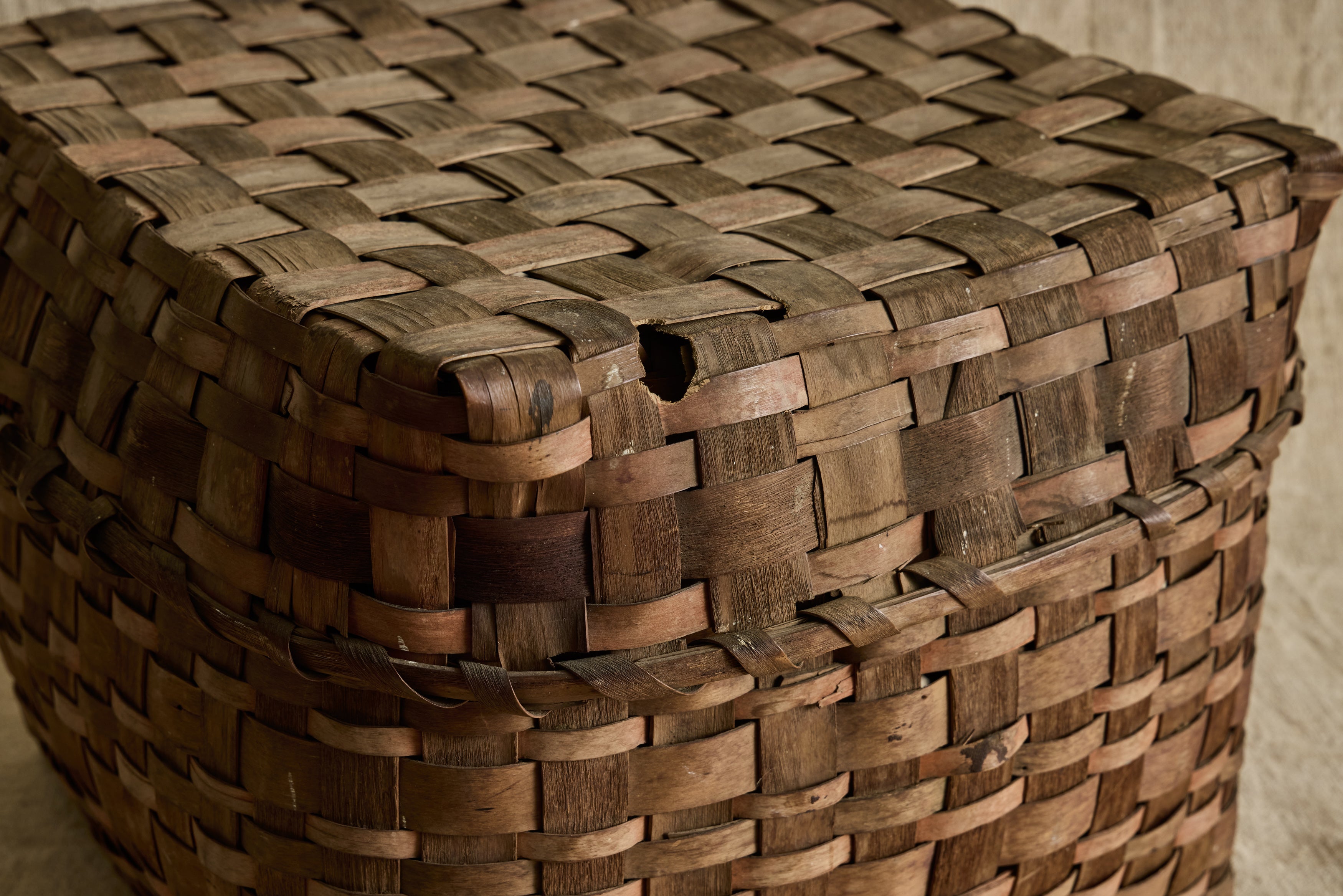 Iroquois Woven Basket No. 3