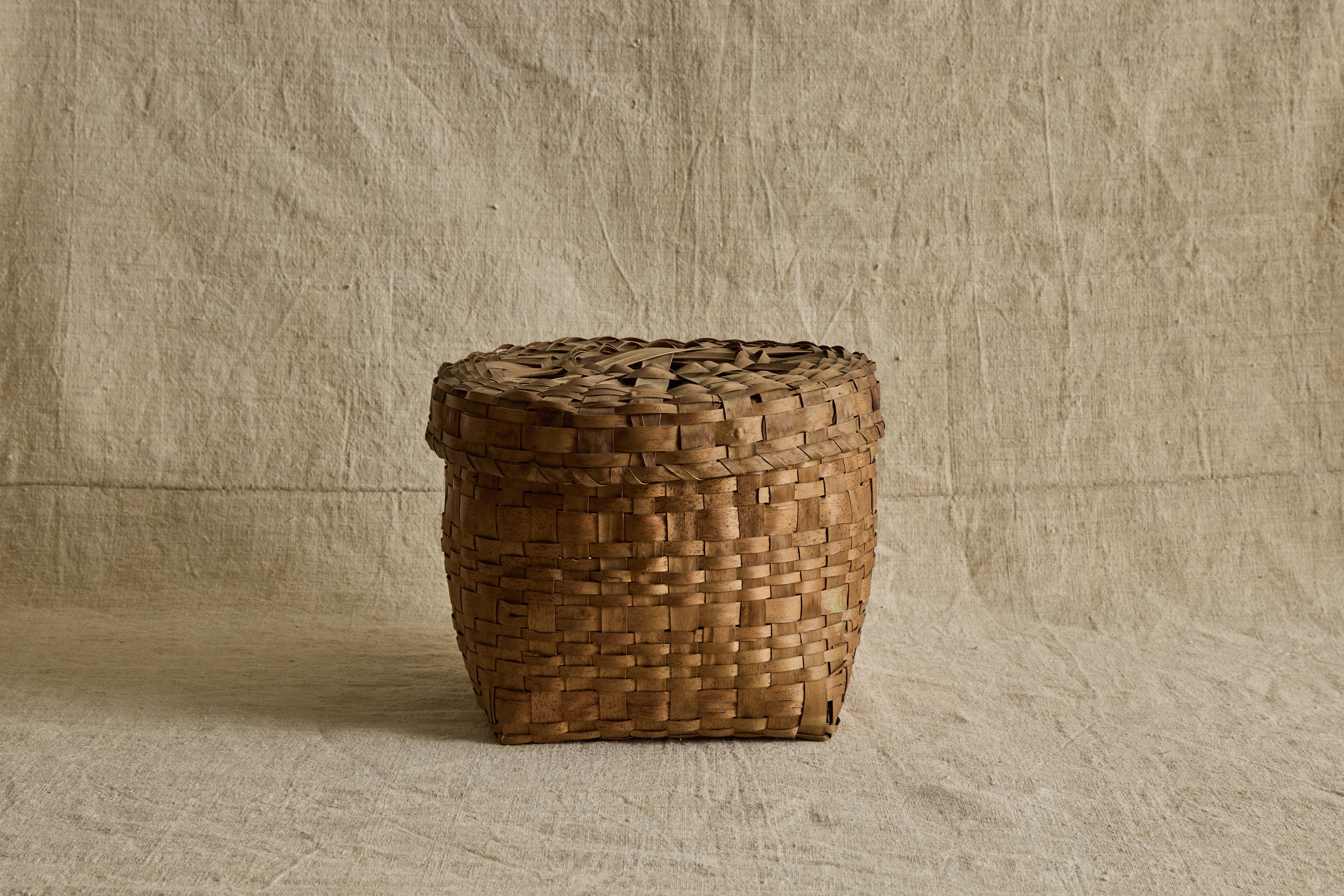 Iroquois Woven Basket No. 4