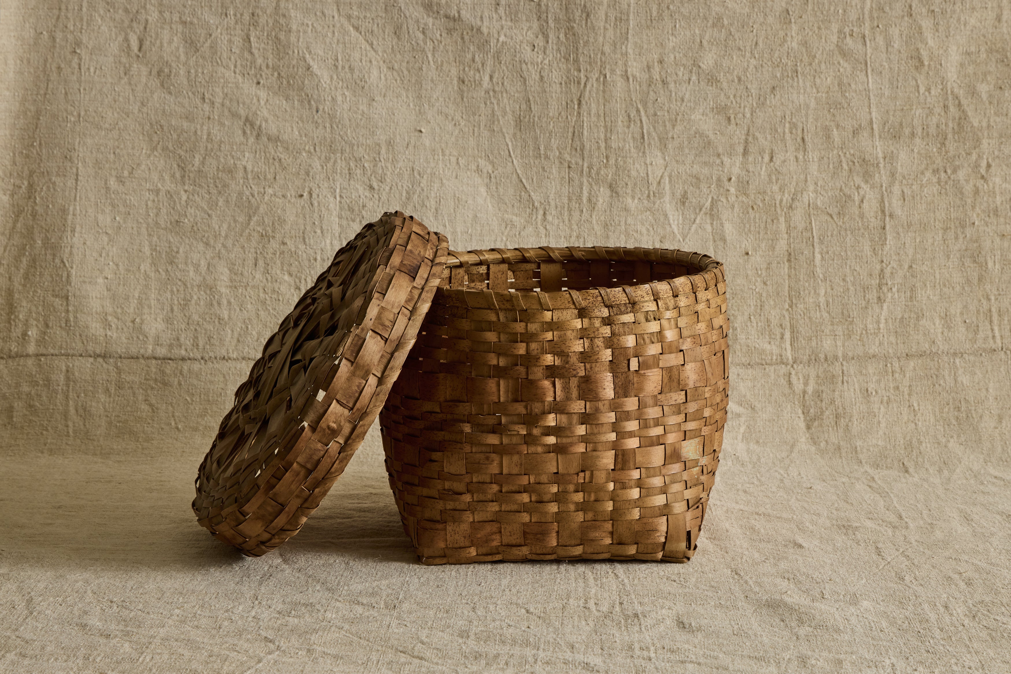 Iroquois Woven Basket No. 4
