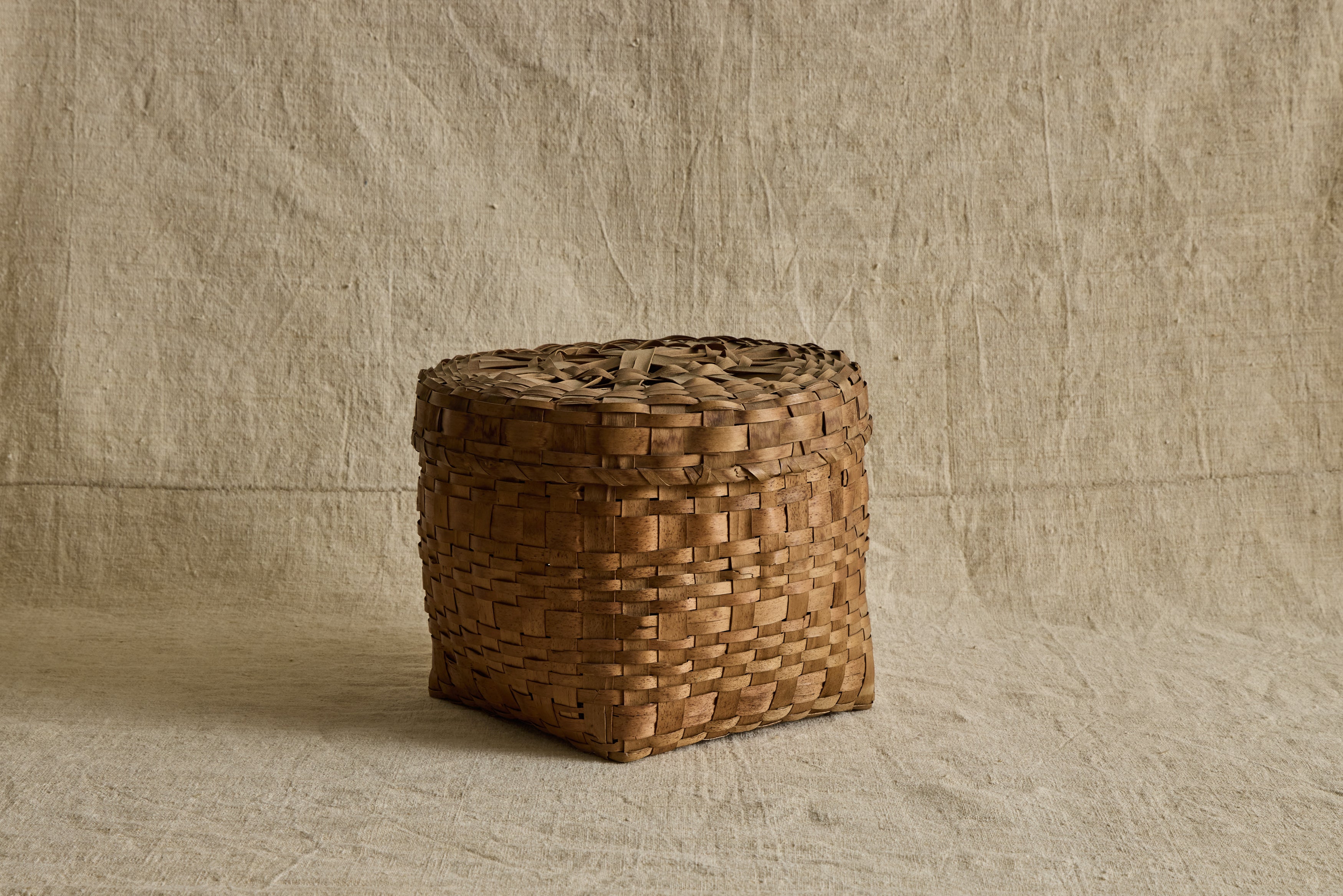 Iroquois Woven Basket No. 4