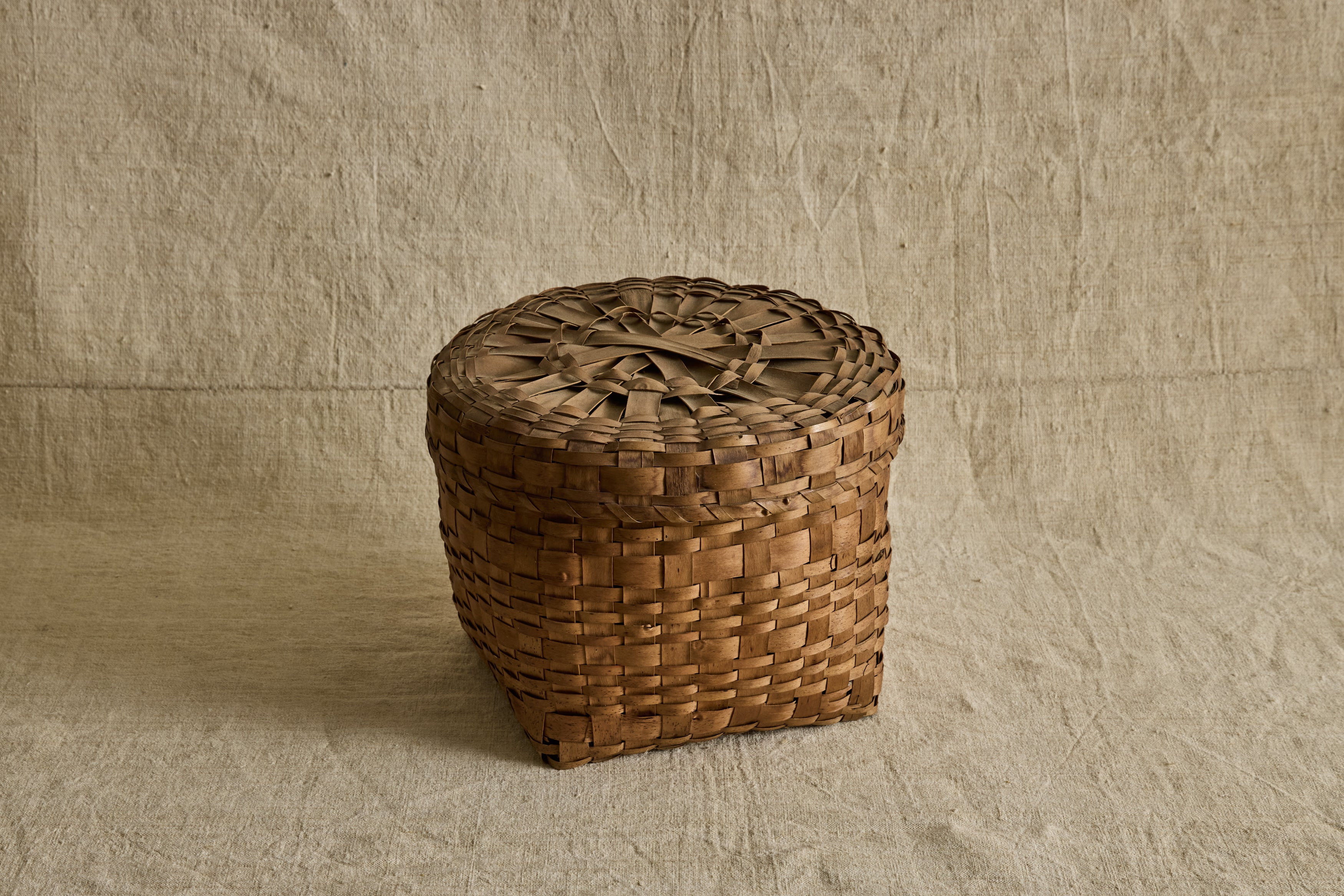 Iroquois Woven Basket No. 4
