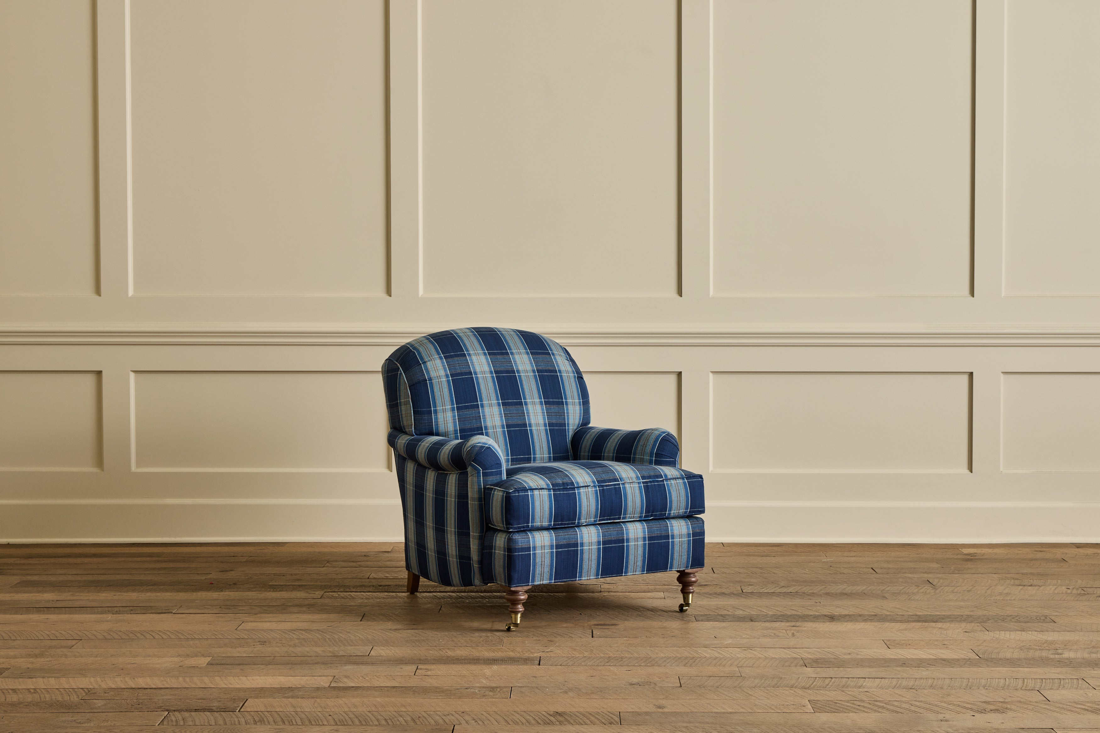 English Roll Arm Chair