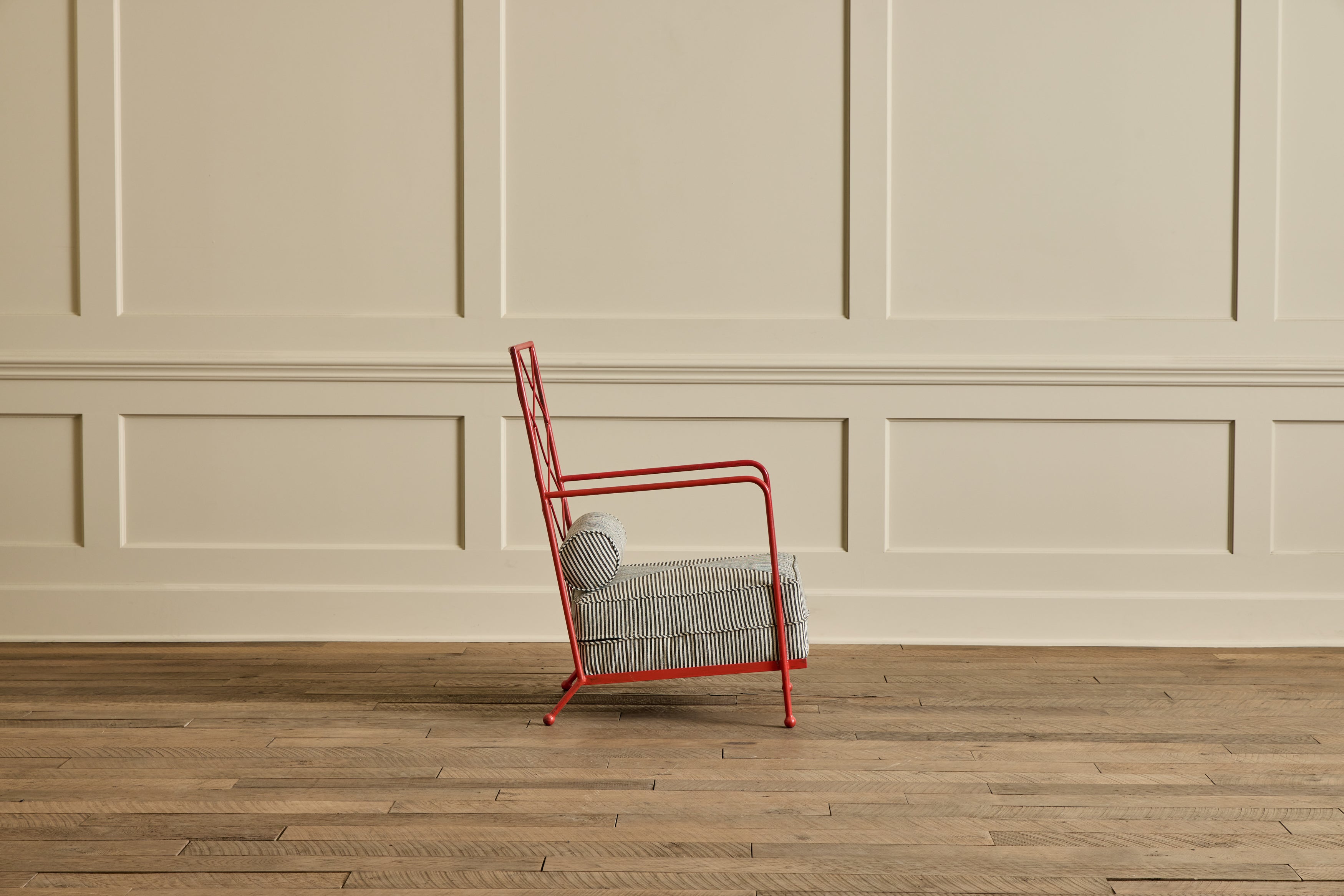 Pair of Red Royere Style Chairs