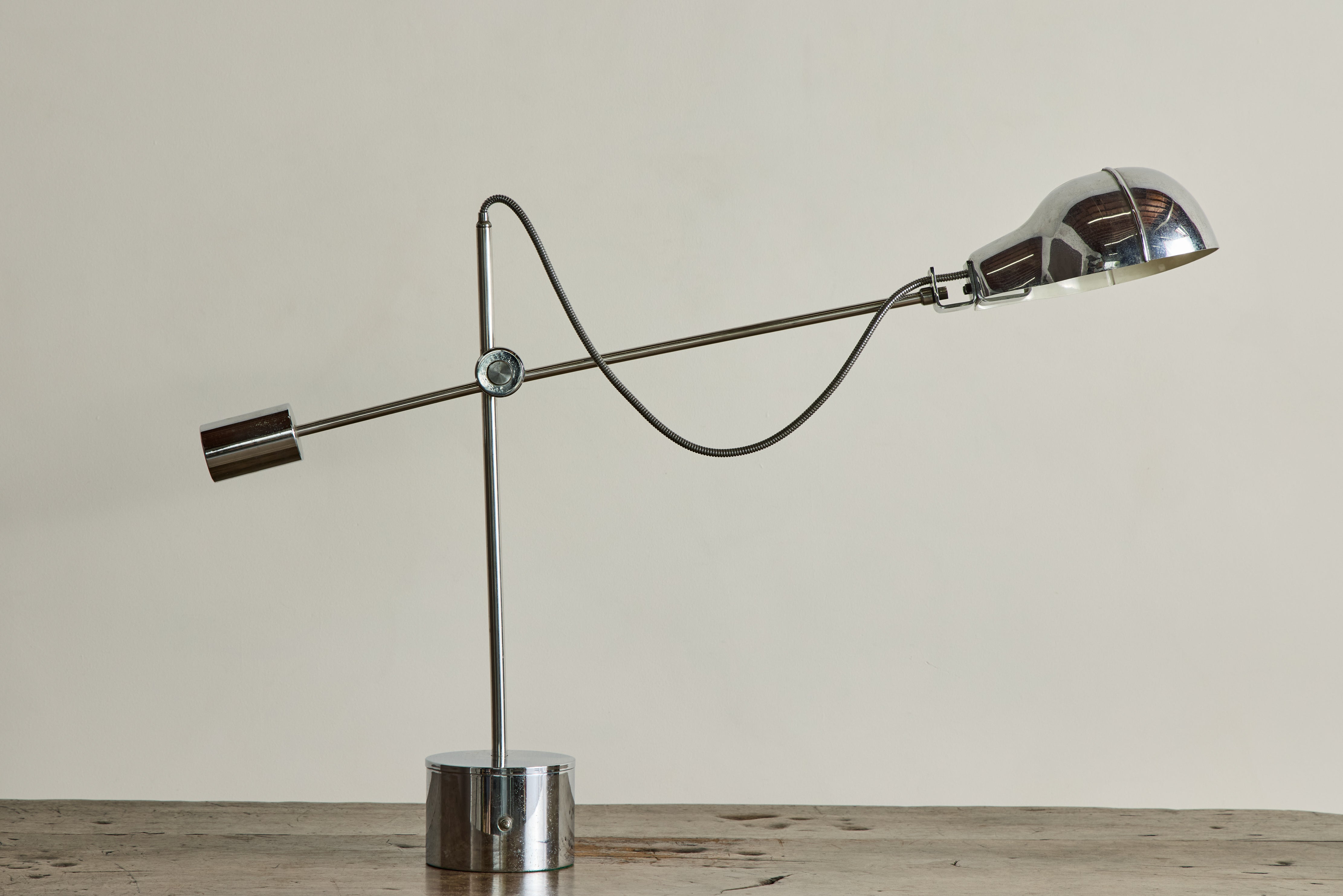 Chrome Desk Lamp
