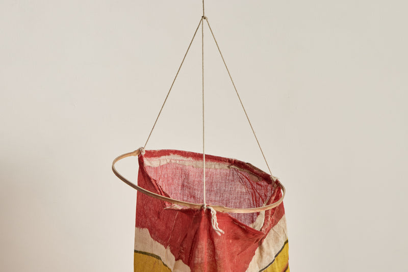 Red & Yellow Koi Nobori Banner