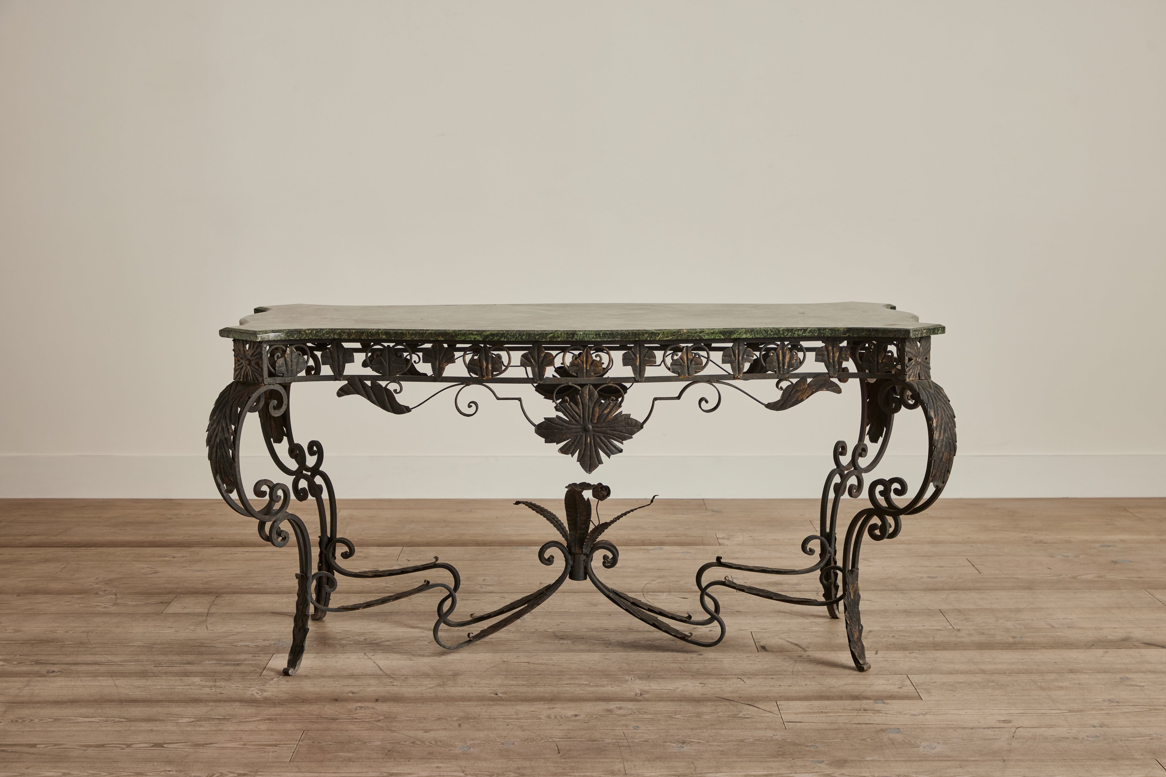 Wrought Iron Entry Table (NYC)