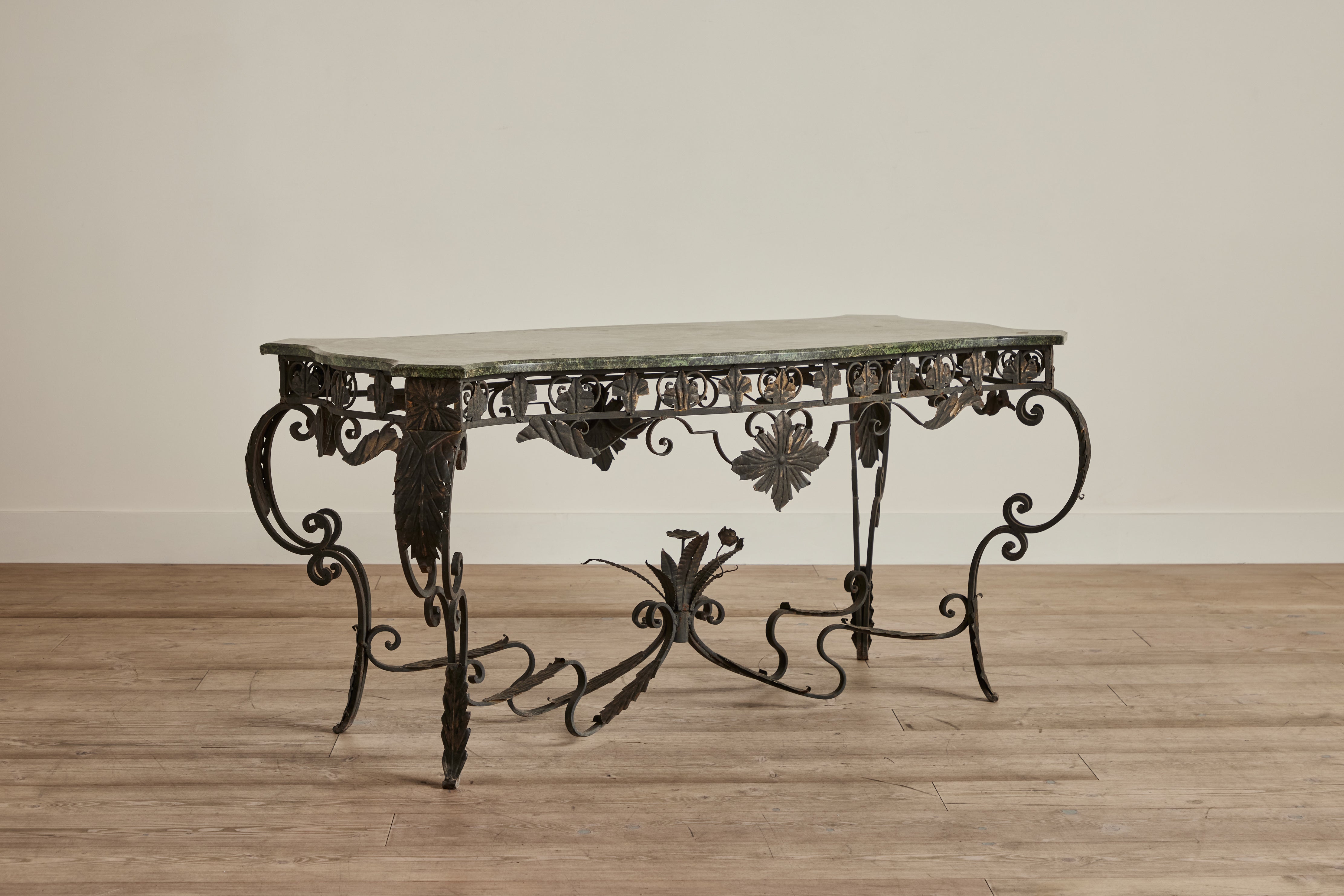 Wrought Iron Entry Table (NYC)