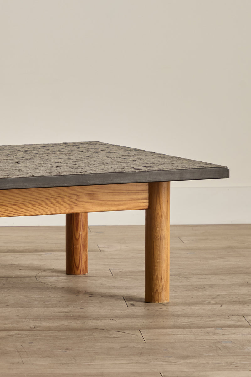 Stone Top Coffee Table