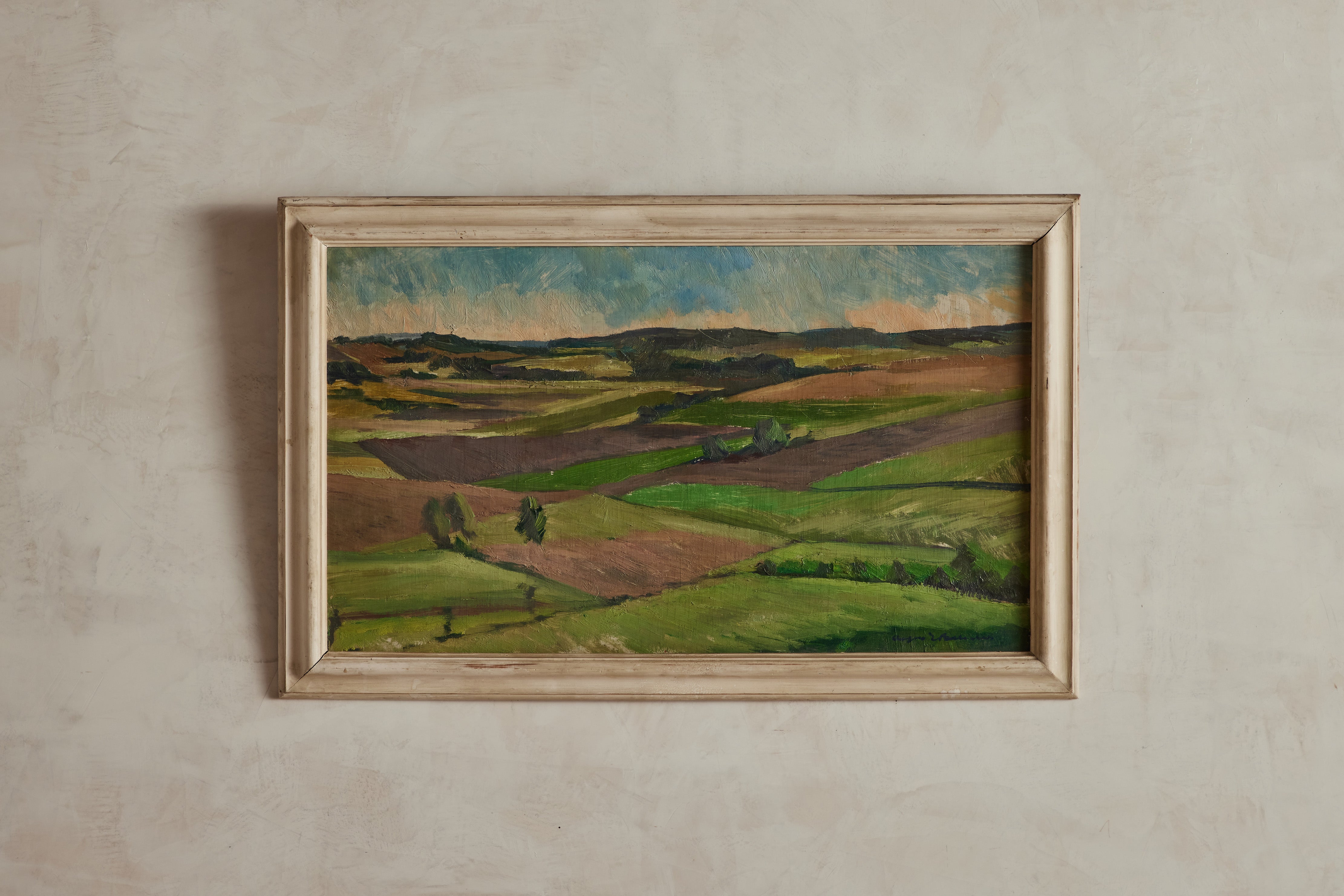 Hillside Landscape Painting