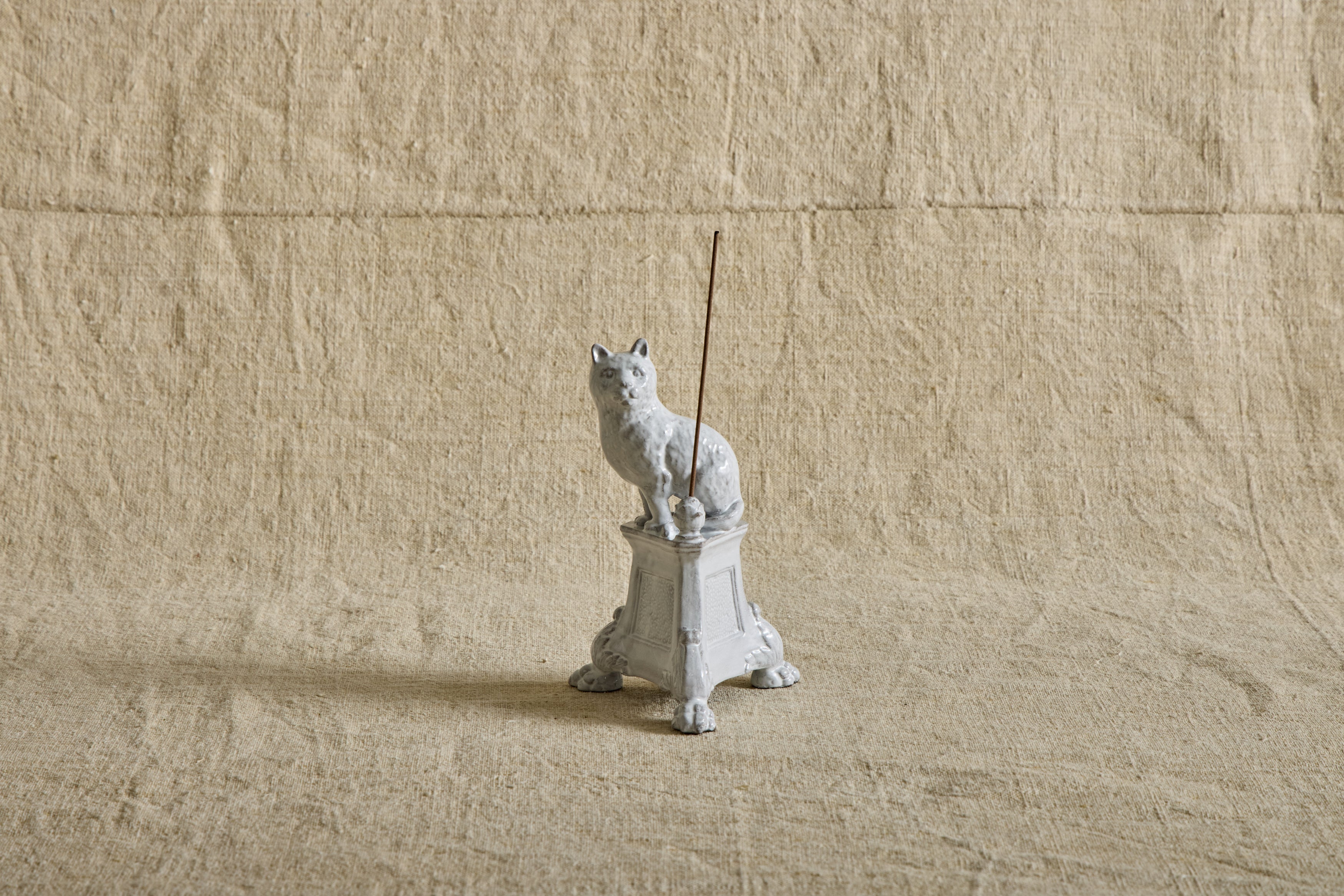 Encensoir Monument Cat Incense Holder