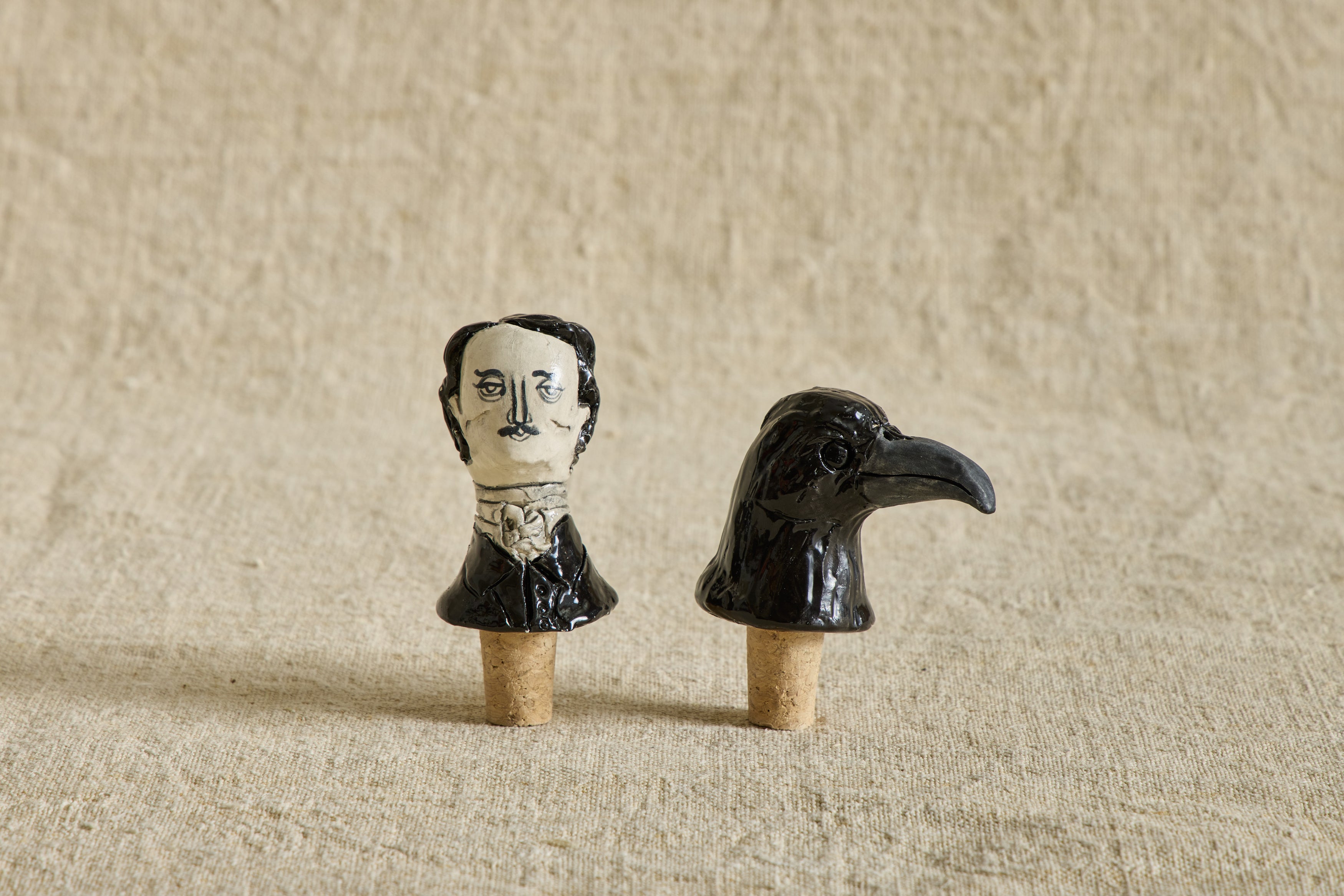 Edgar Allen Poe Wine Stopper