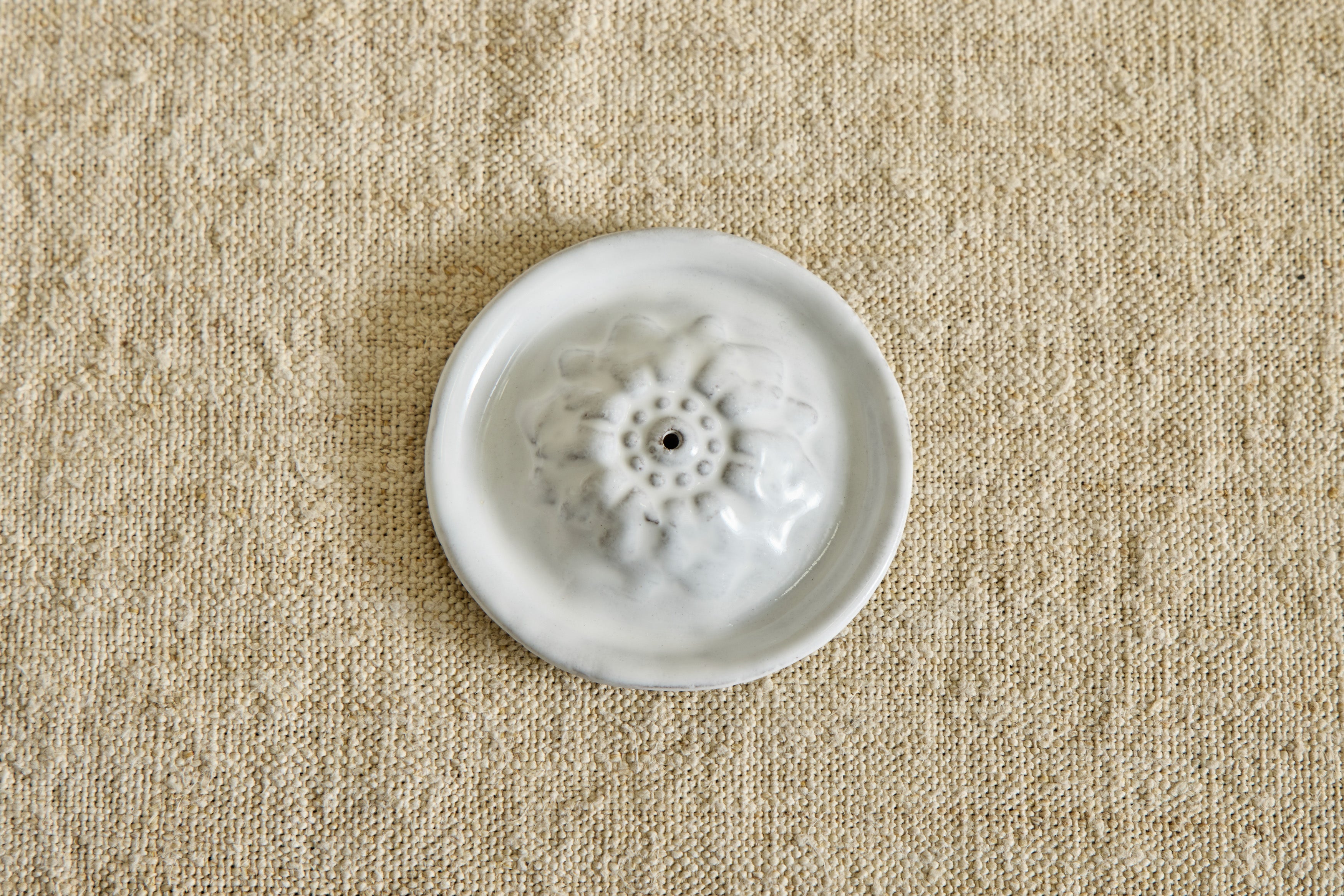 Emilie Incense Holder on Saucer