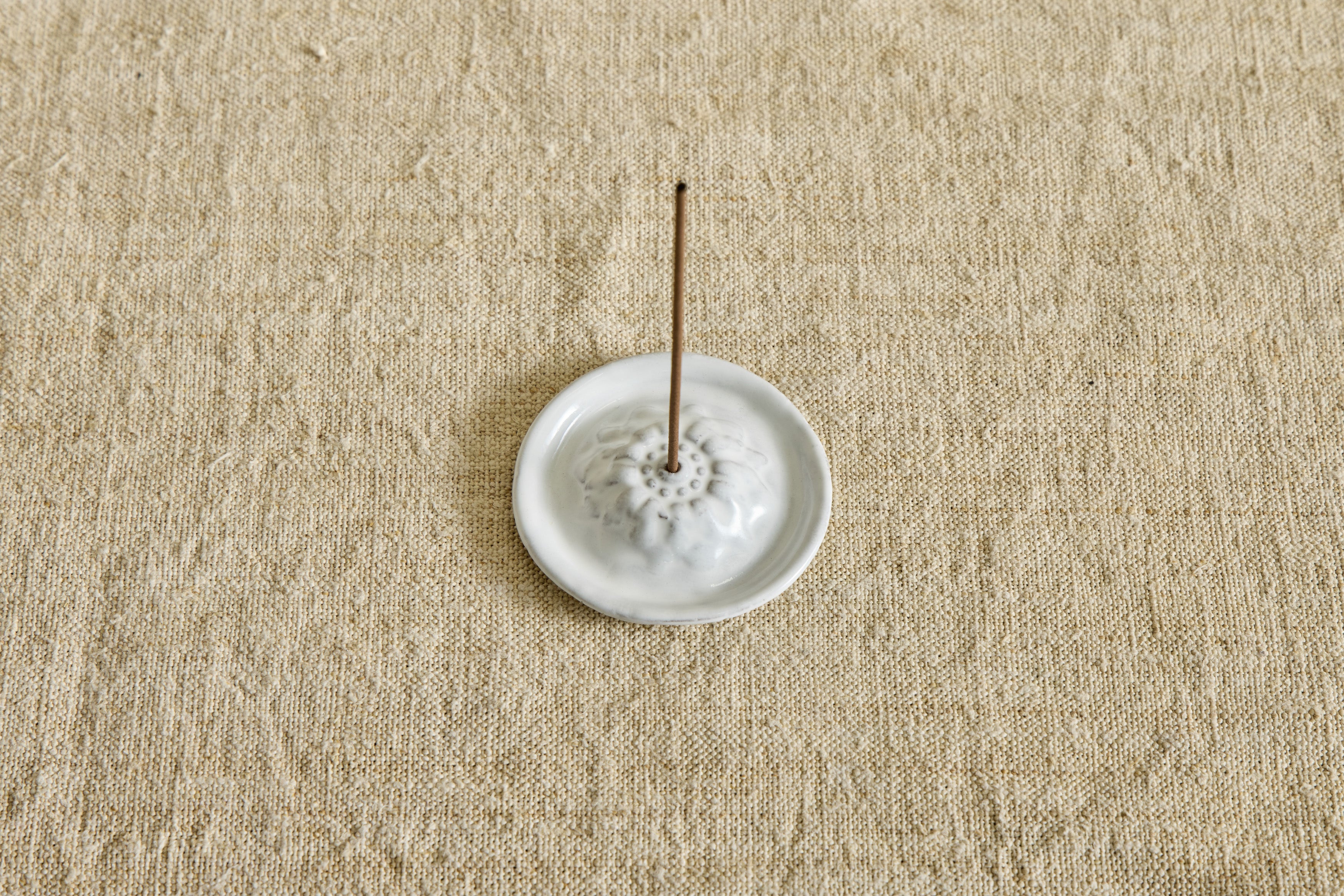 Emilie Incense Holder on Saucer