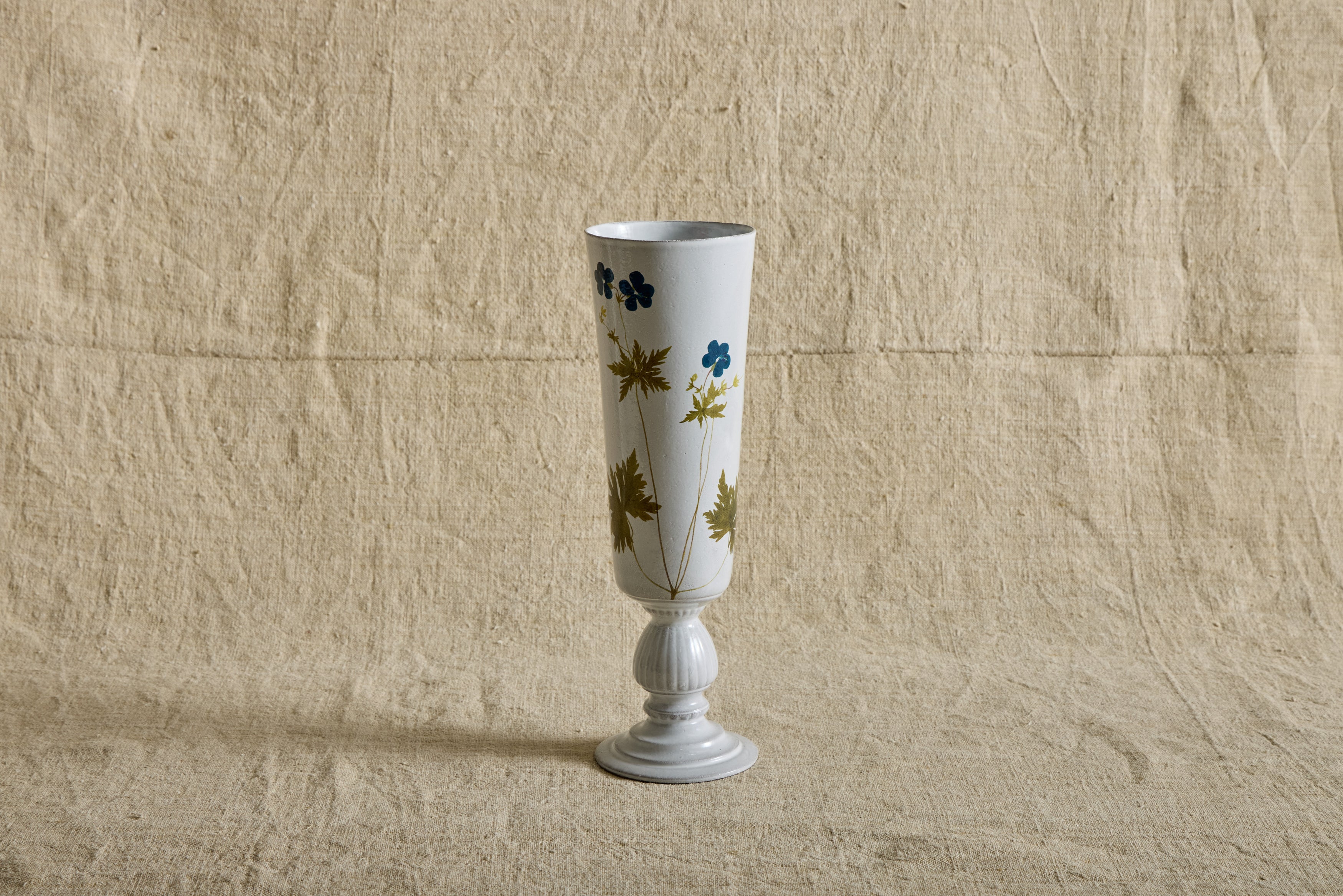 Blue Geranium Vase