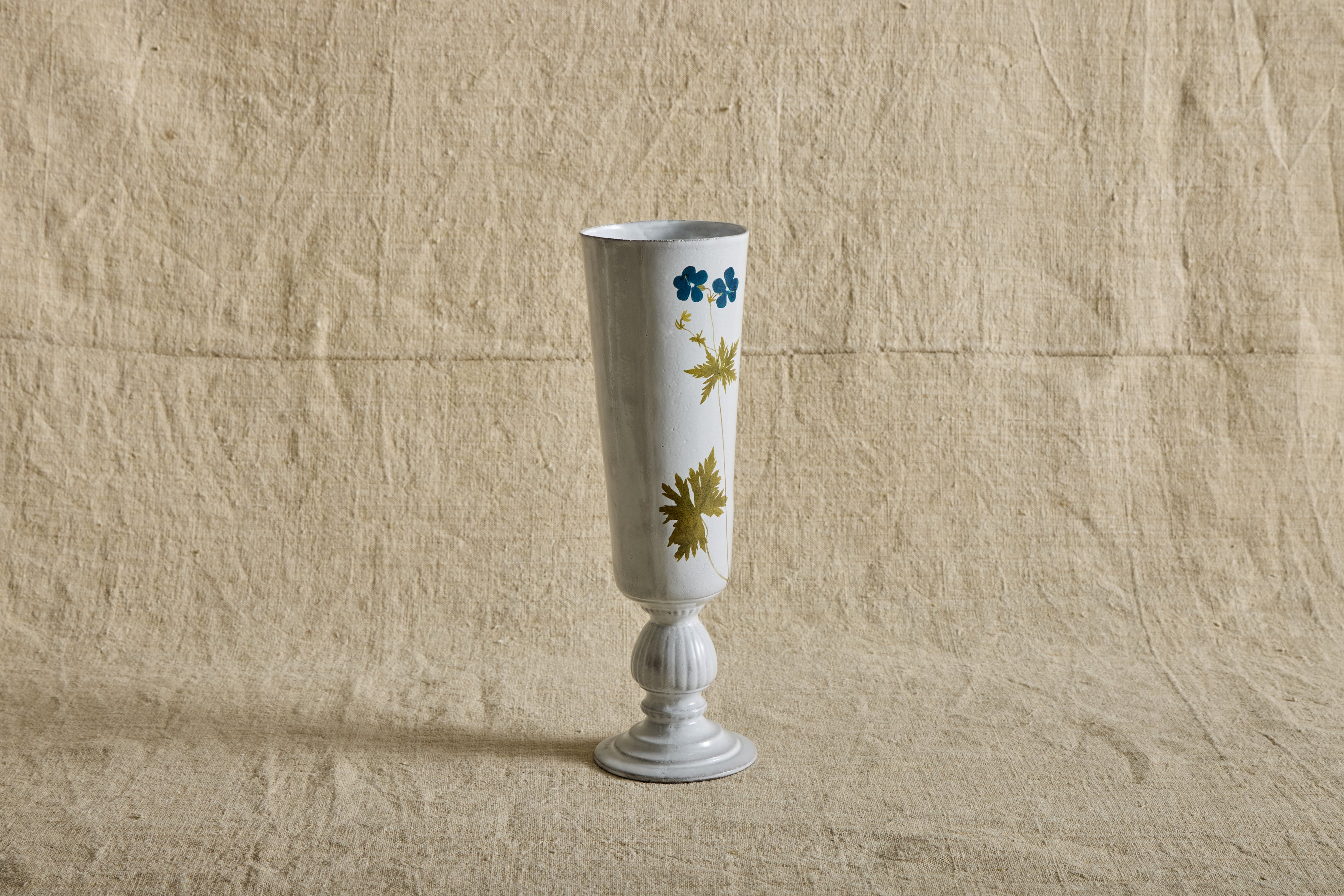 Blue Geranium Vase