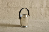Leather Handle Ice Bucket