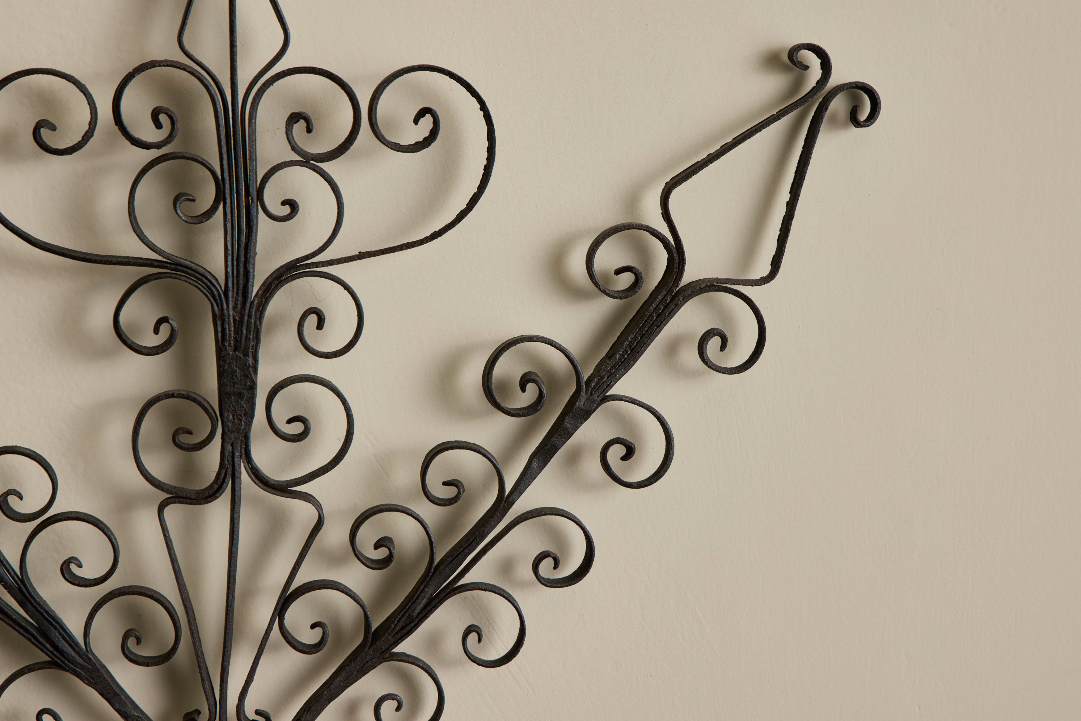 French Iron Candle Sconce No. 3