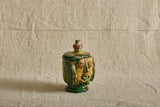 Yellow Italian Face Jar