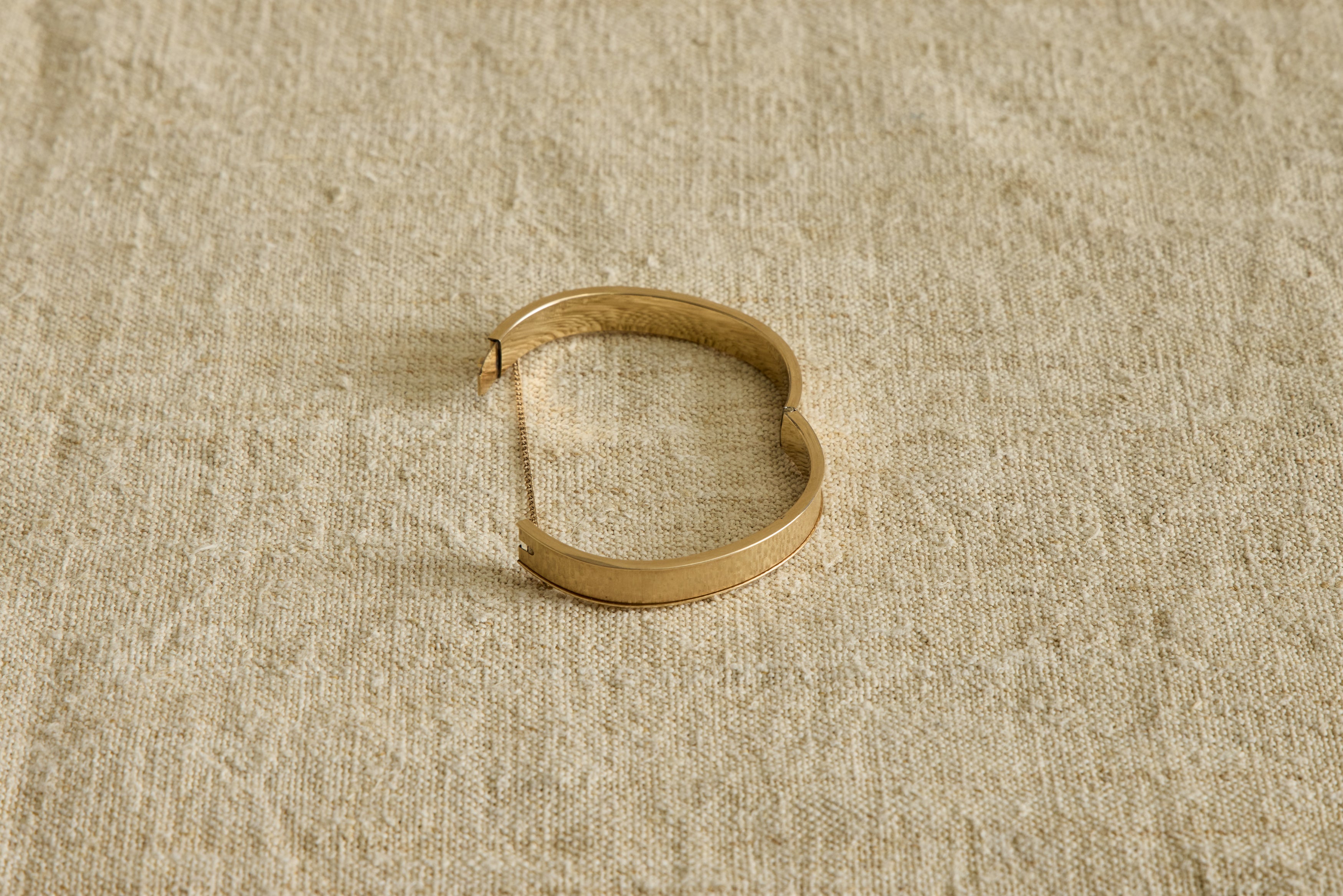 1950s Florentine Finish Hinge Bracelet