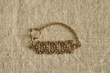 Early 20th Century Woven Drop Fob Bracelet