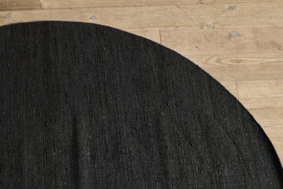 Circular Floor Cloth in Night Sky