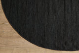 Circular Floor Cloth in Night Sky
