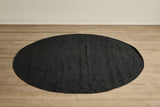 Circular Floor Cloth in Night Sky