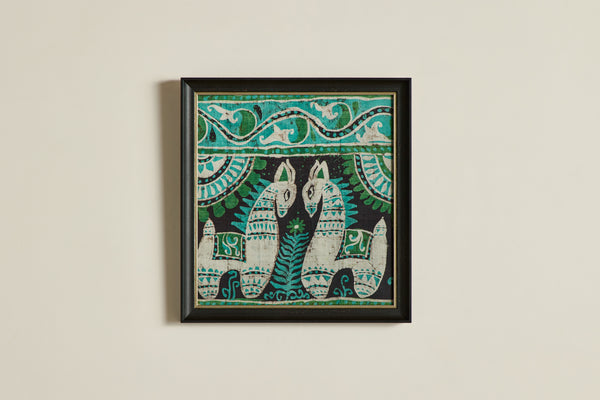 Silk Batik Textile Art
