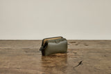 Olive Leather Travel Bag, Small