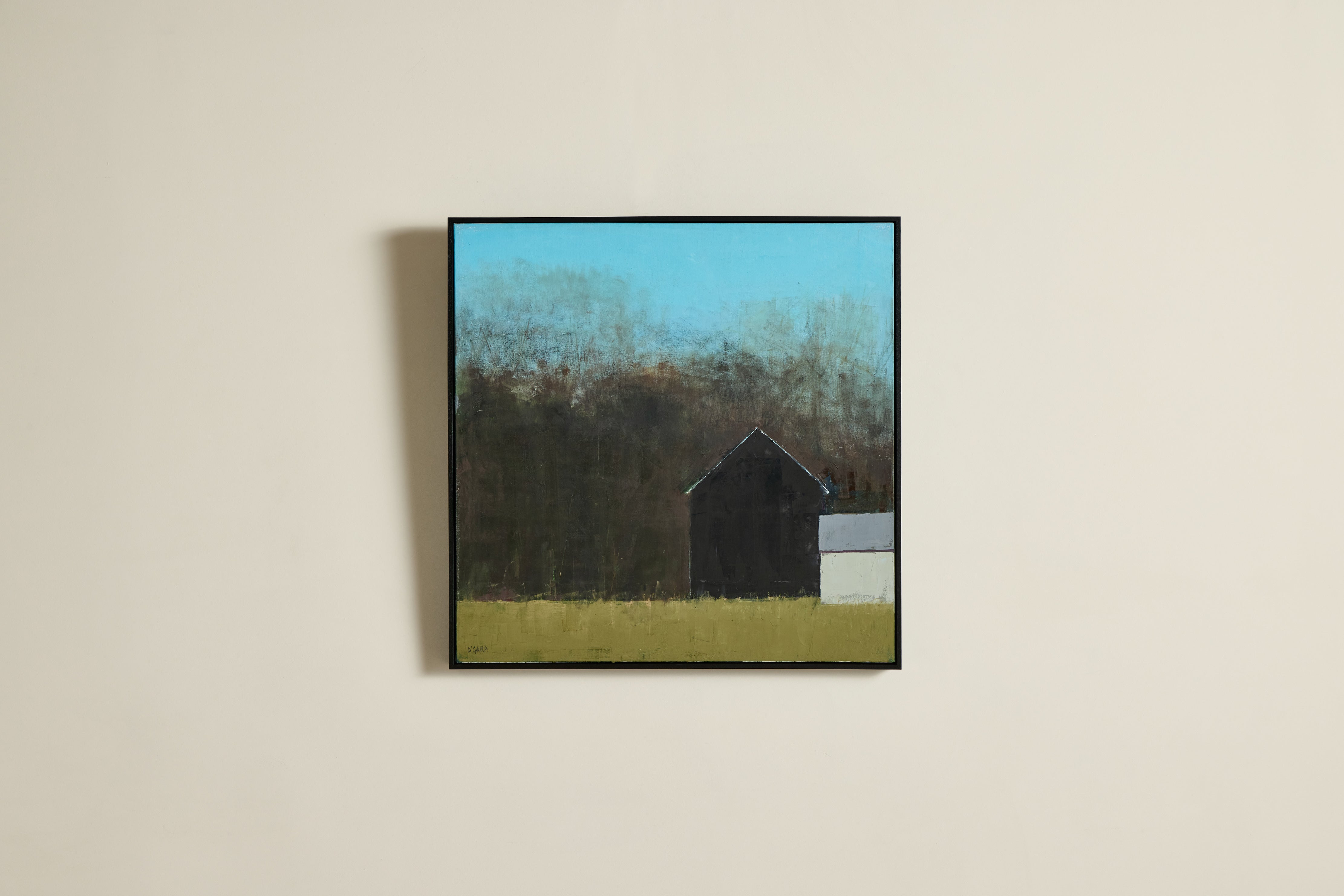 Black Barn, White Barn