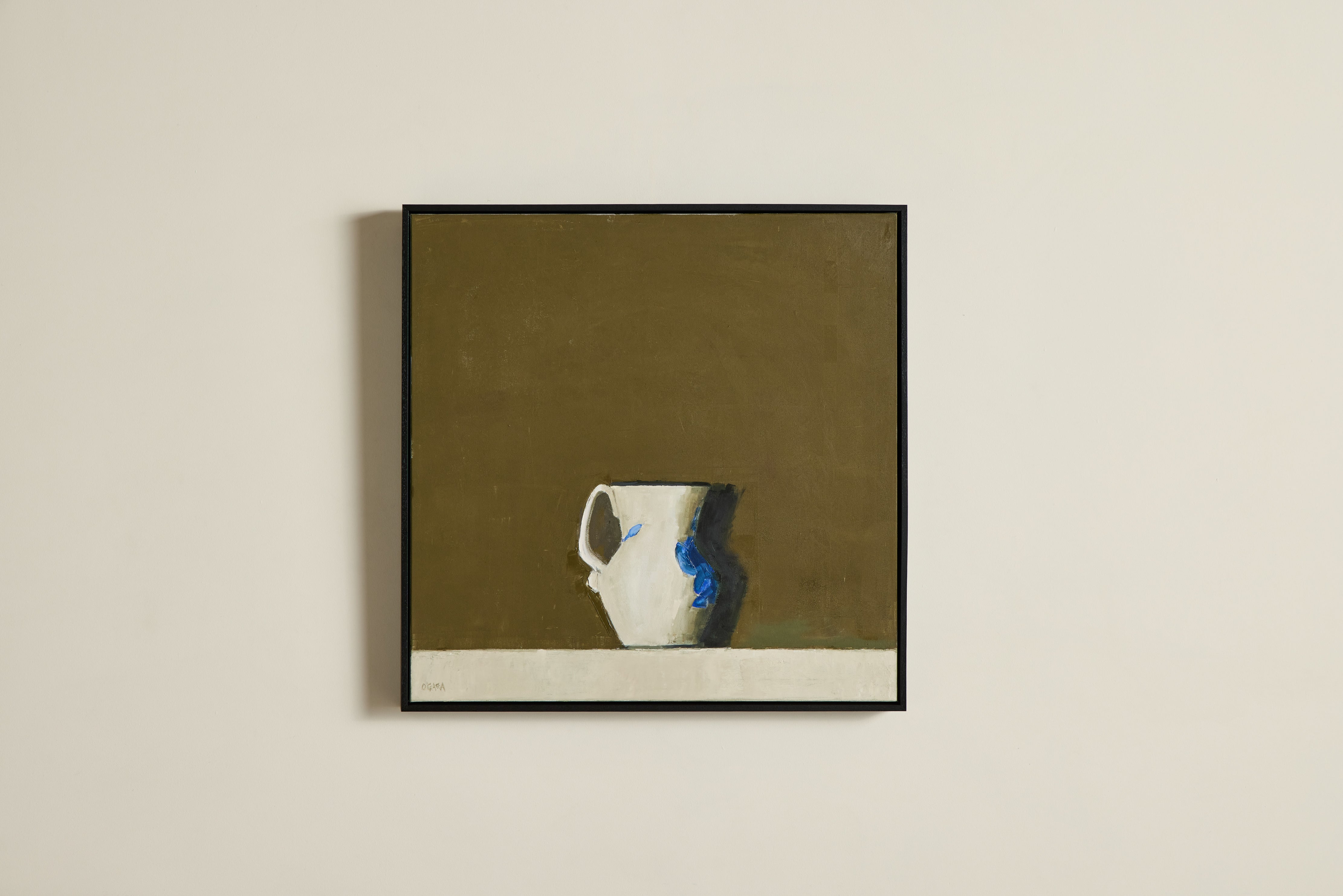 Blue & White Pitcher