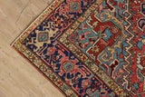 Multicolor Heriz Rug  7’2 X 9’11