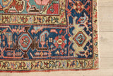 Multicolor Heriz Rug  7’2 X 9’11