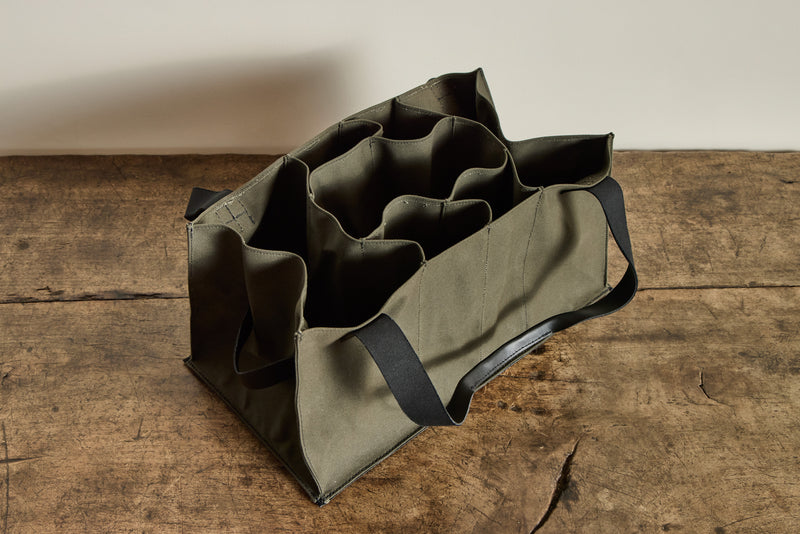 Vegan Market Sac in Army Green