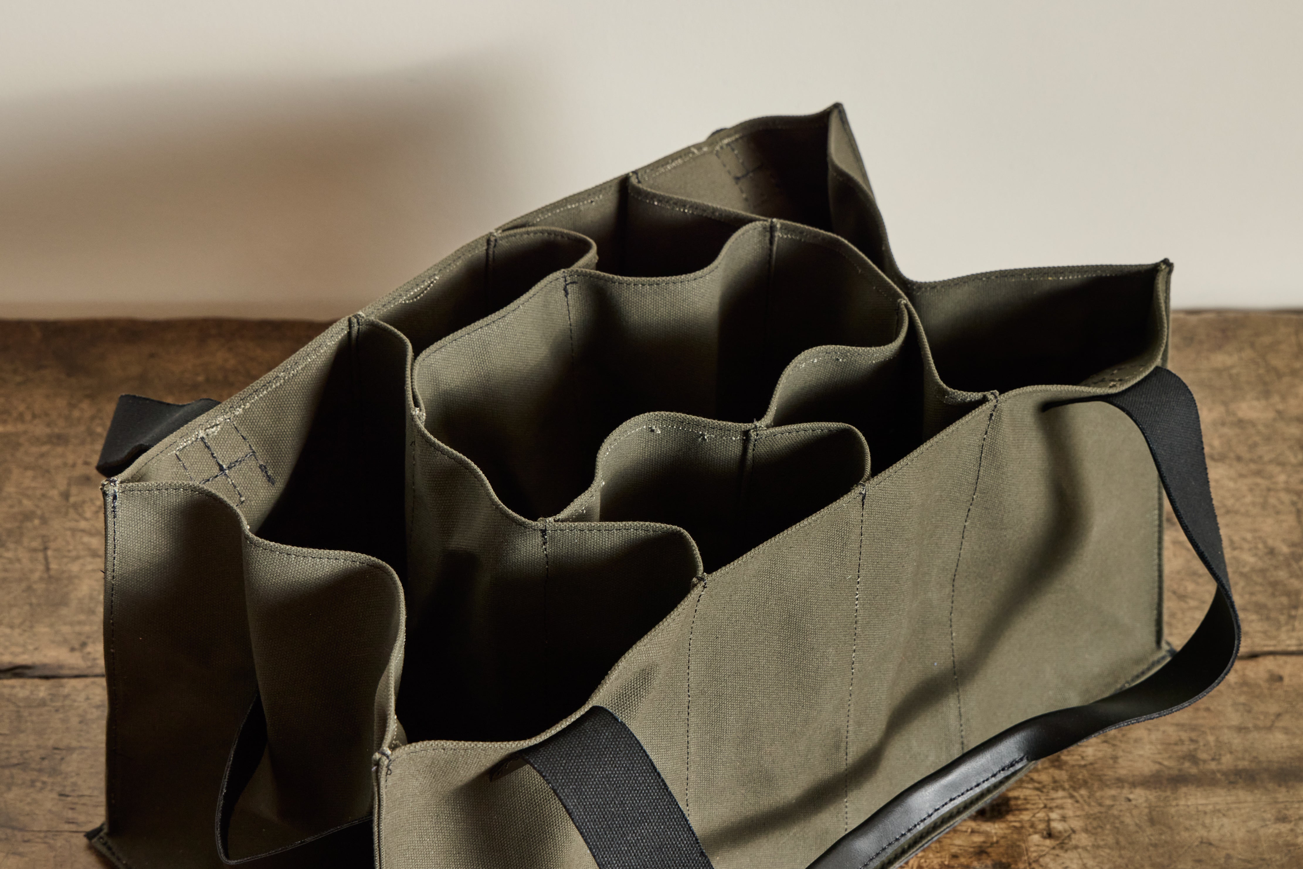 Vegan Market Sac in Army Green