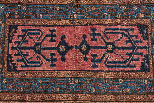 Deep Bluish Malayer Throw Rug 2’7 X 4’
