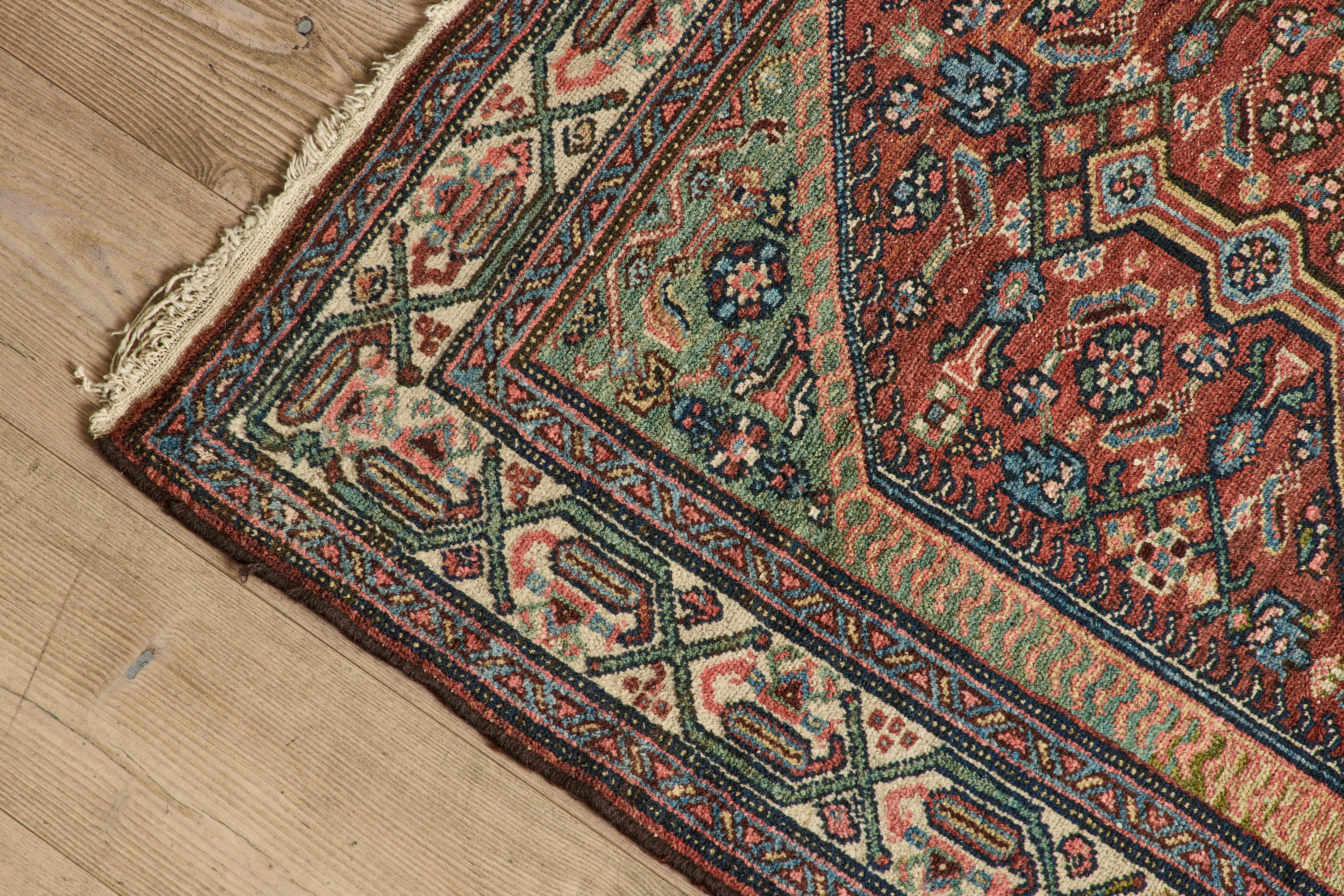 Hamadan Throw Rug 3’3 X 4’10