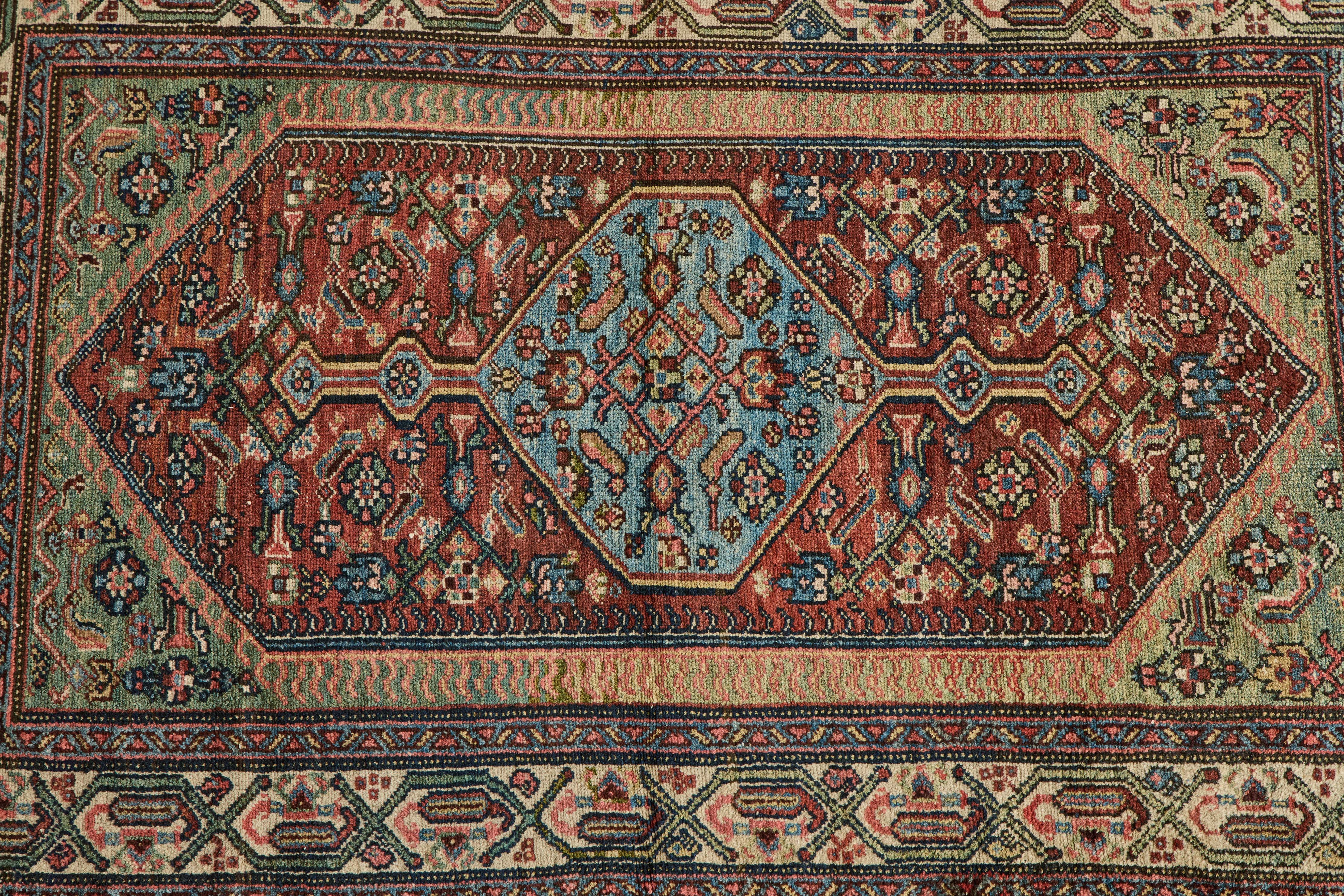 Hamadan Throw Rug 3’3 X 4’10