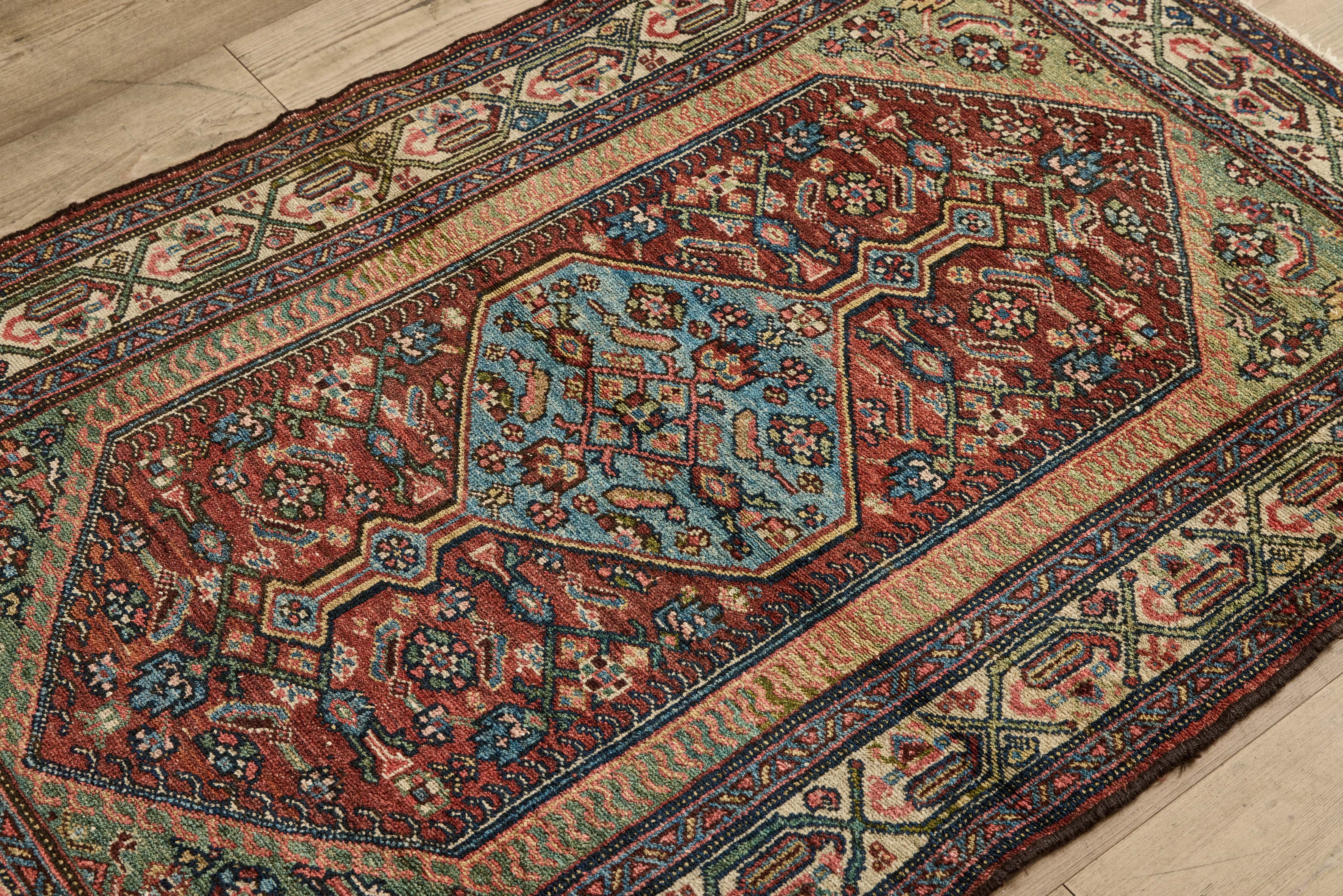 Hamadan Throw Rug 3’3 X 4’10