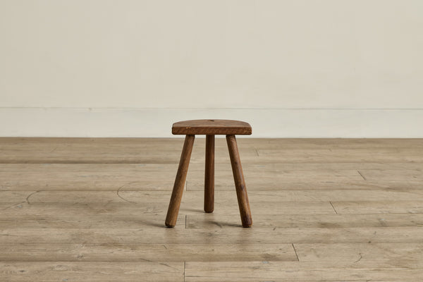Small Wood Stool No.4