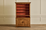 Pine Painted Stepback Cupboard
