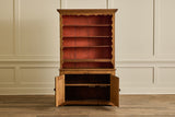 Pine Painted Stepback Cupboard
