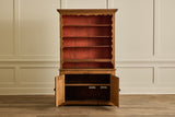 Pine Painted Stepback Cupboard