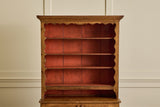 Pine Painted Stepback Cupboard