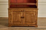 Pine Painted Stepback Cupboard